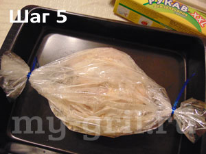 Бедро индейки в рукаве для запекания в духовке рецепт приготовления