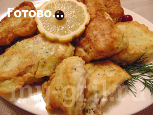 филе рыбы в кляре на сковороде рецепт