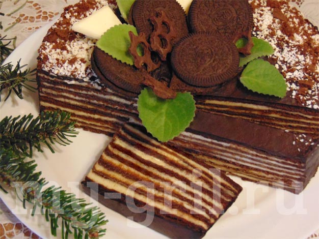 торт шоколадный спартак